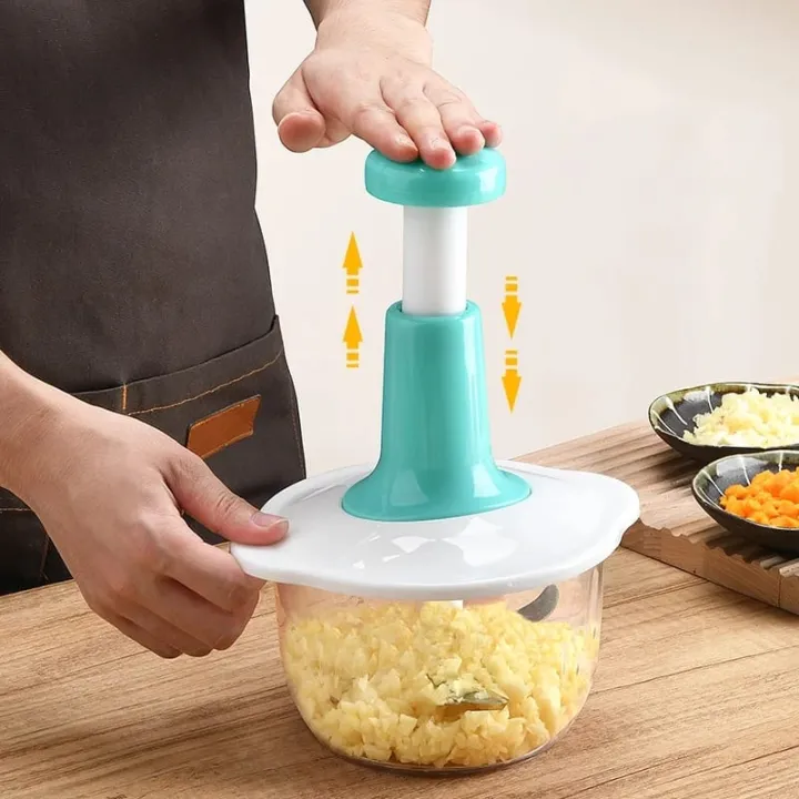 1.5L Push Chopper | Hand Press Manual Push Chopper