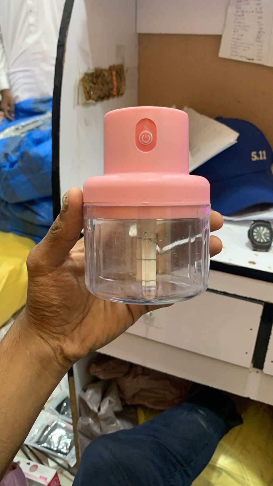Mini Food Chopper Portable USB Rechargeable