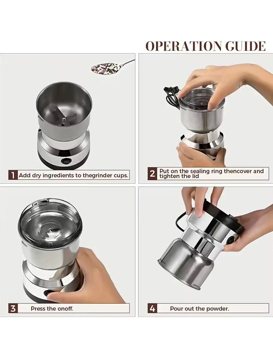 Multifunctional Electric Mixer Grinder