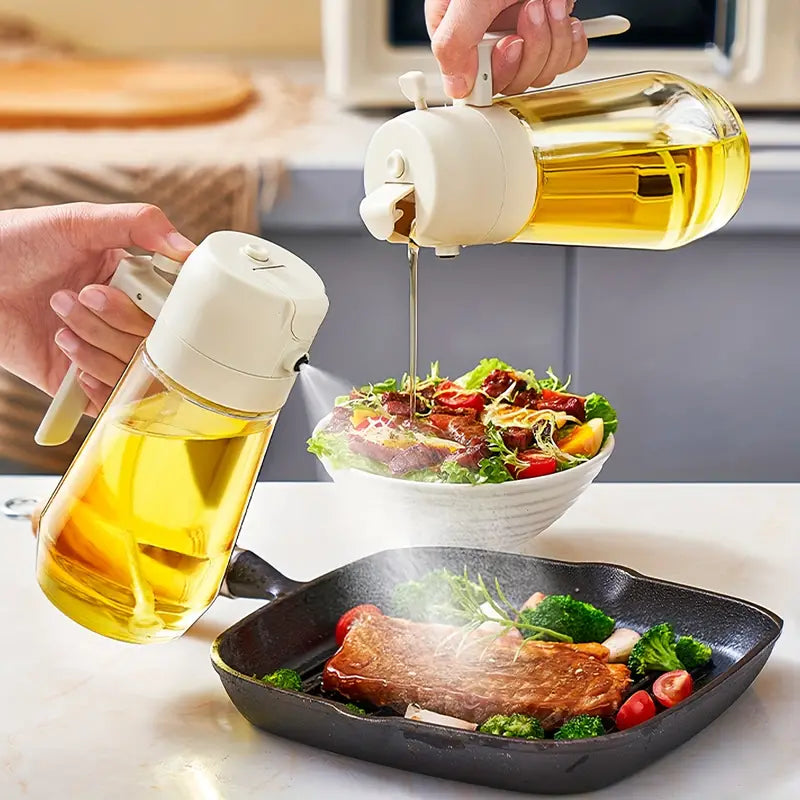 500ml Glass Oil Spray Bottle